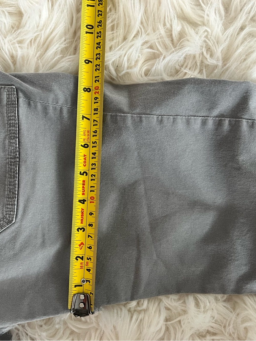 Ivanka Trump Gray Ankle Zip Skinny Pants — Utility Cargo Style - Picture 12 of 13